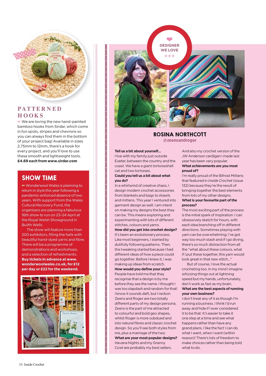 Inside Crochet Preview Pages