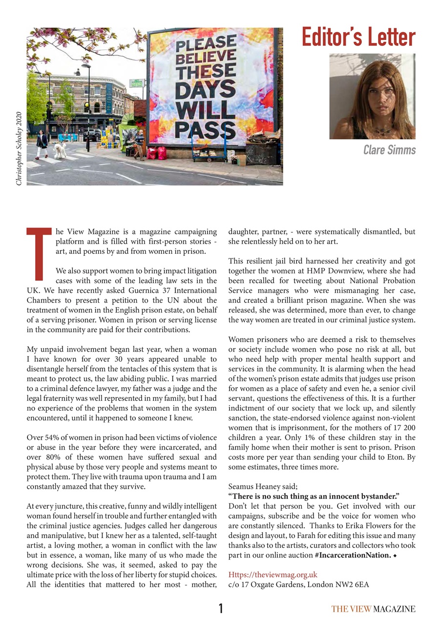 The View Magazine Preview Pages