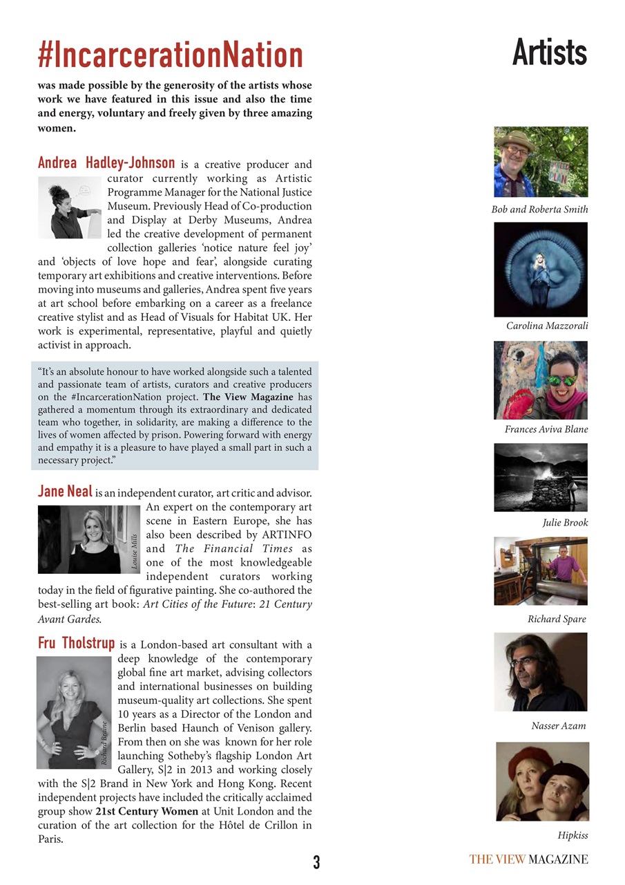 The View Magazine Preview Pages