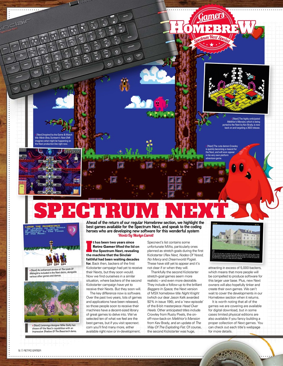 Retro Gamer Preview Pages