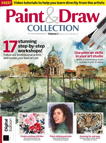 Creative Bookazine issue Paint & Draw Collection Volume 1 Third Revised Edition