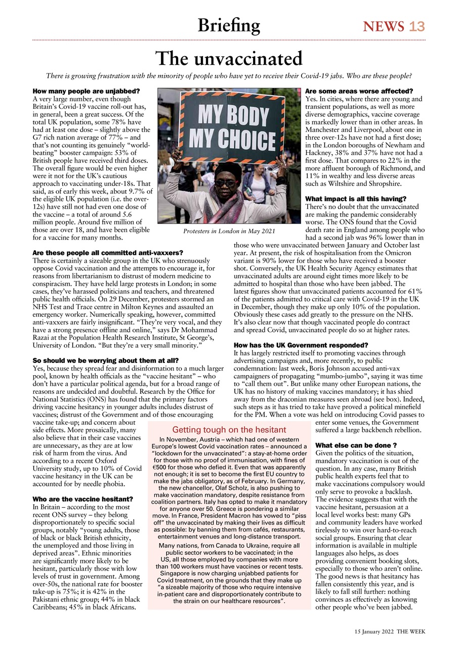 The Week Preview Pages