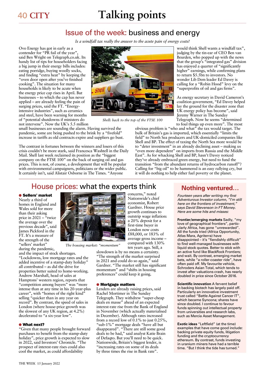 The Week Preview Pages