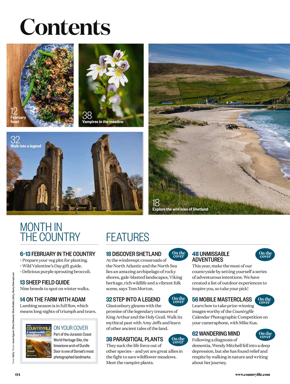 BBC Countryfile Magazine Preview Pages