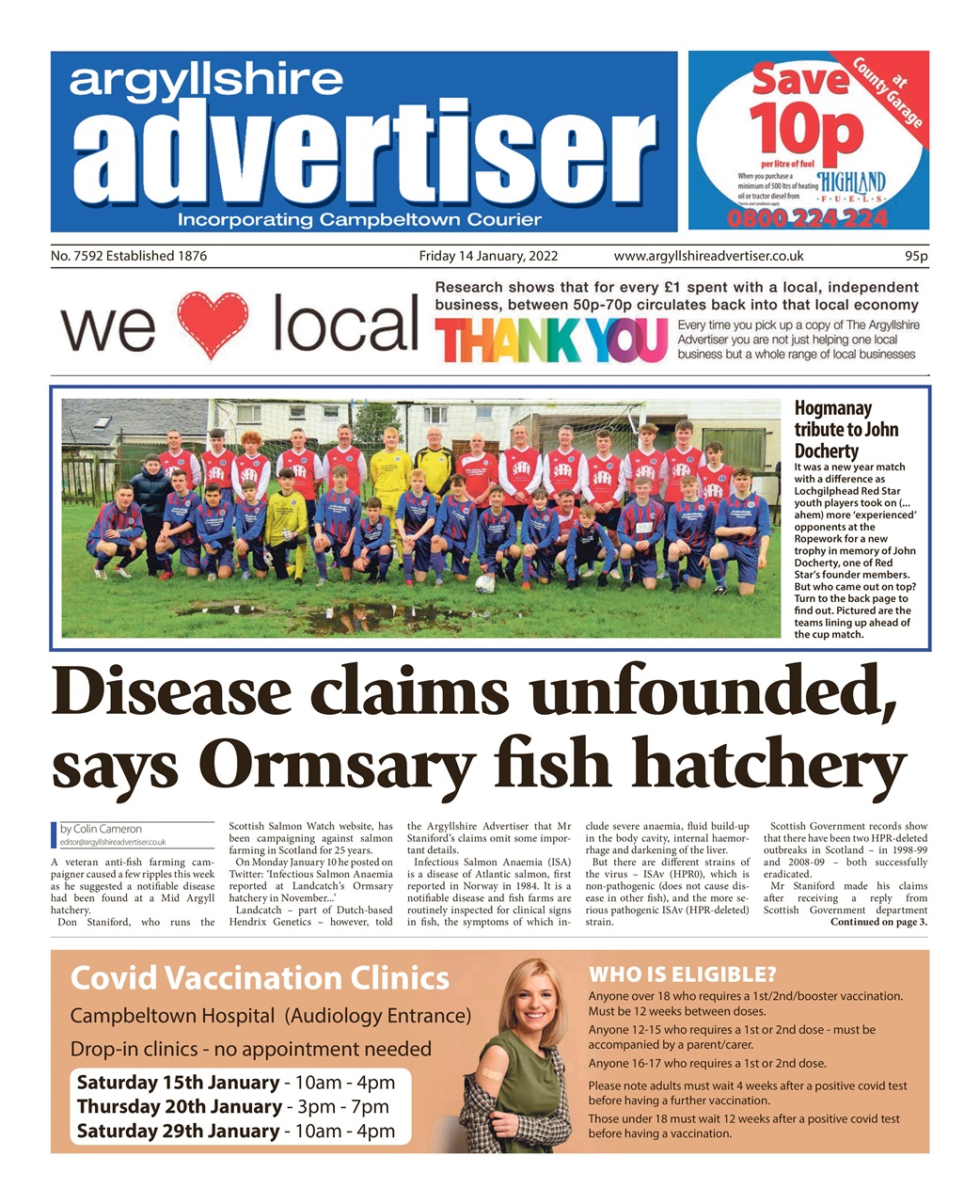 Argyllshire Advertiser Preview Pages