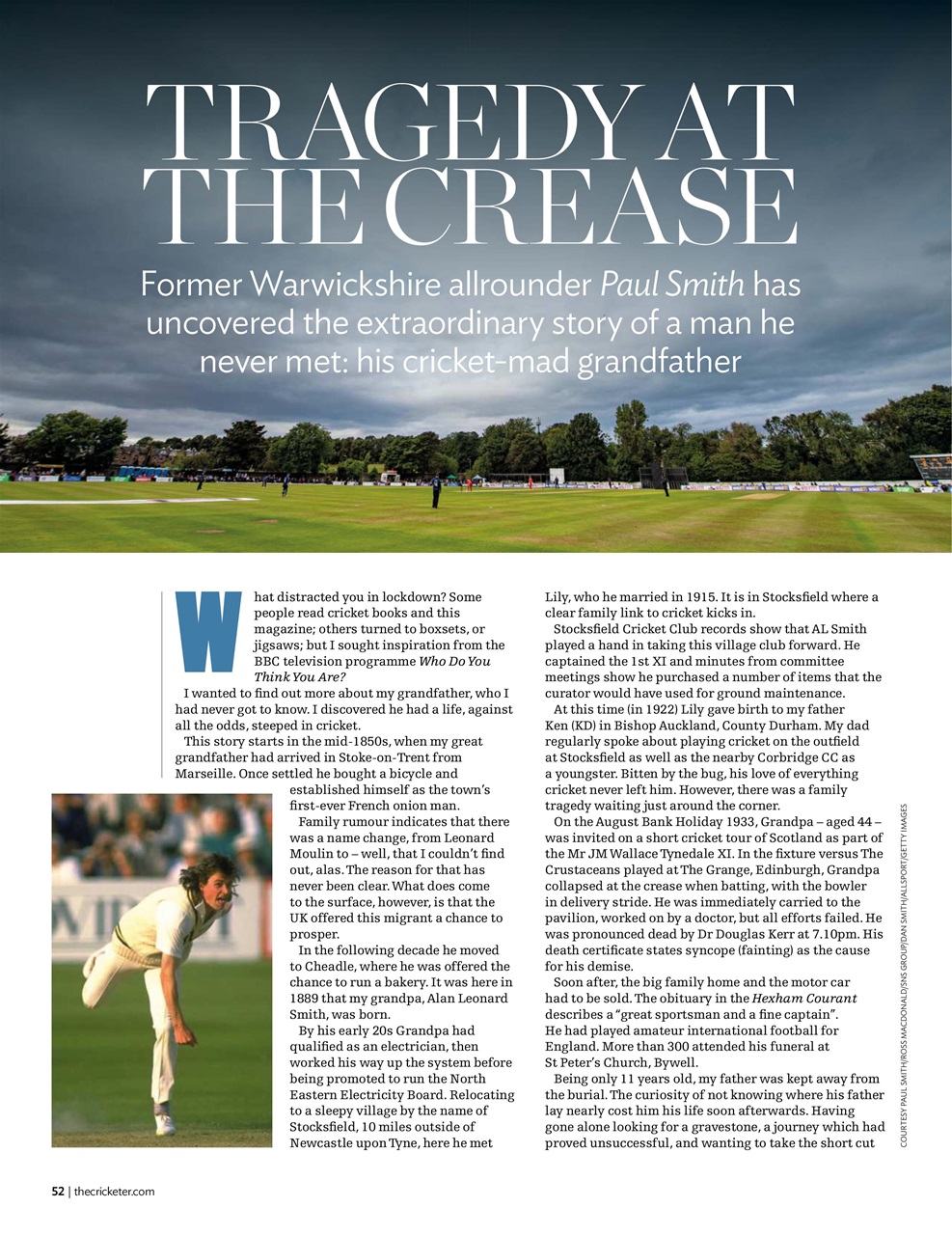 The Cricketer Magazine Preview Pages