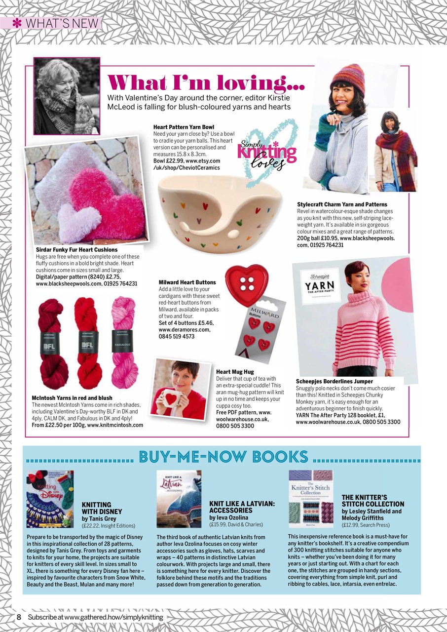 Simply Knitting Preview Pages