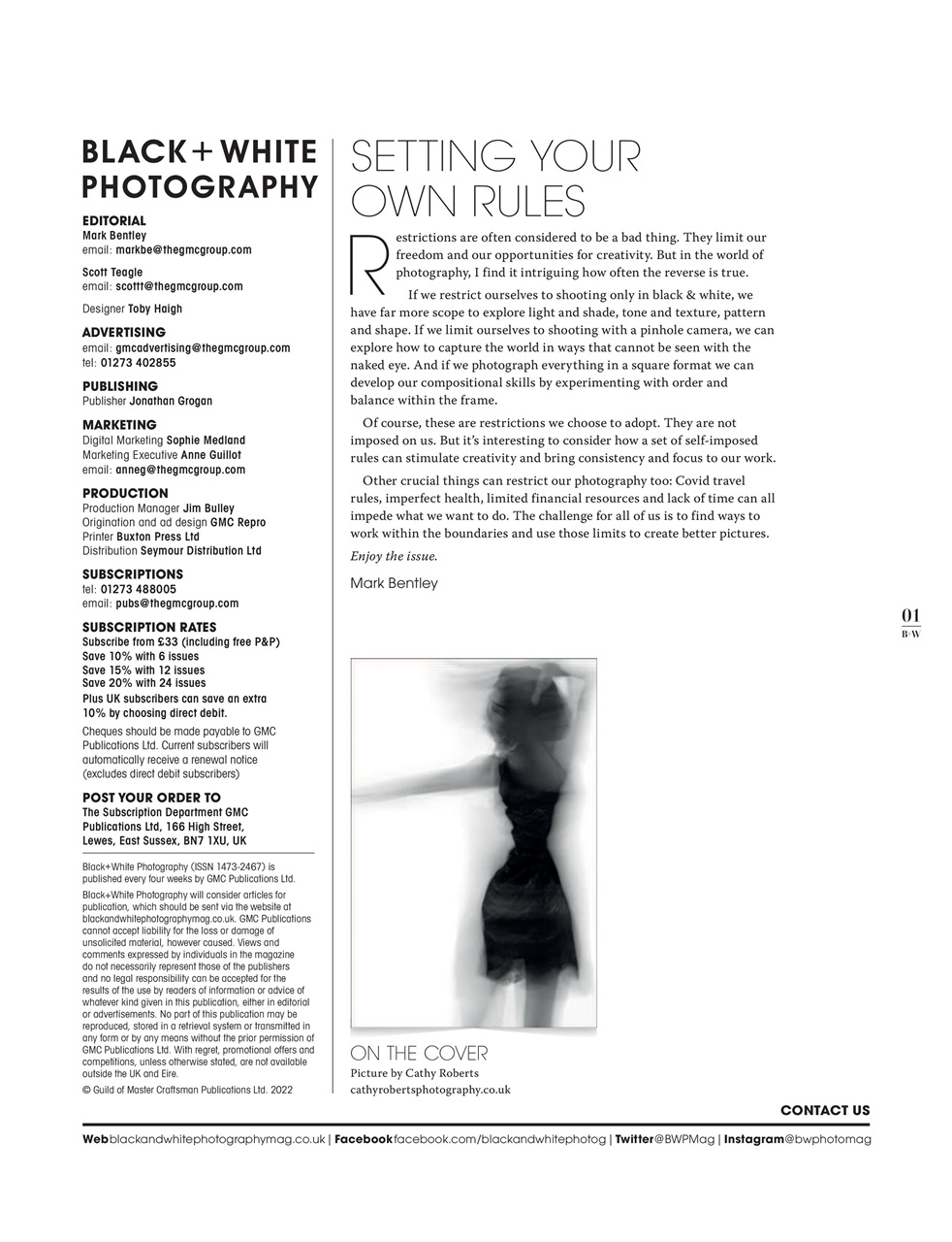 Black+White Photography Preview Pages