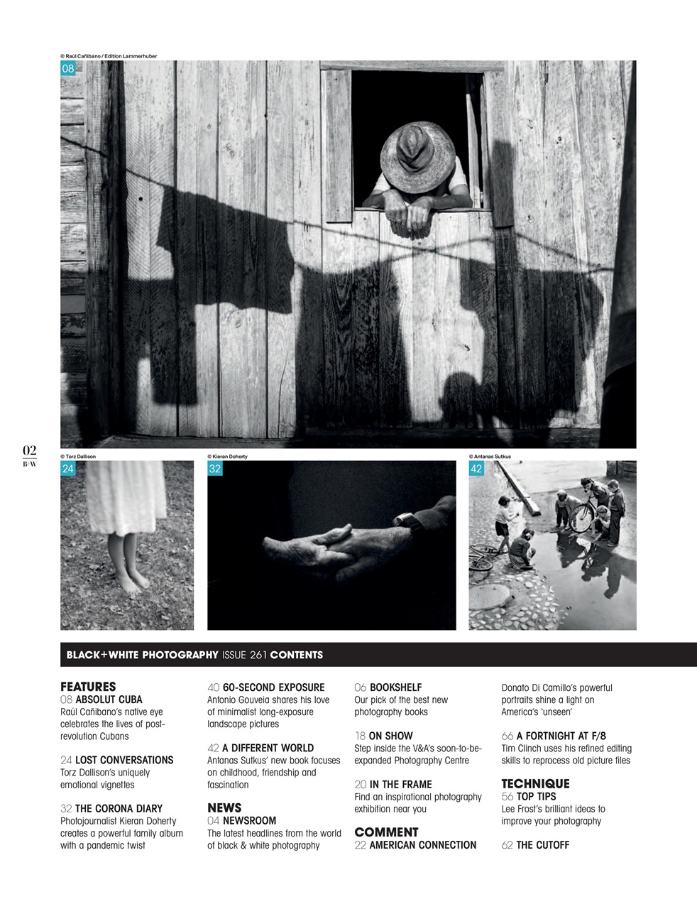 Black+White Photography Preview Pages