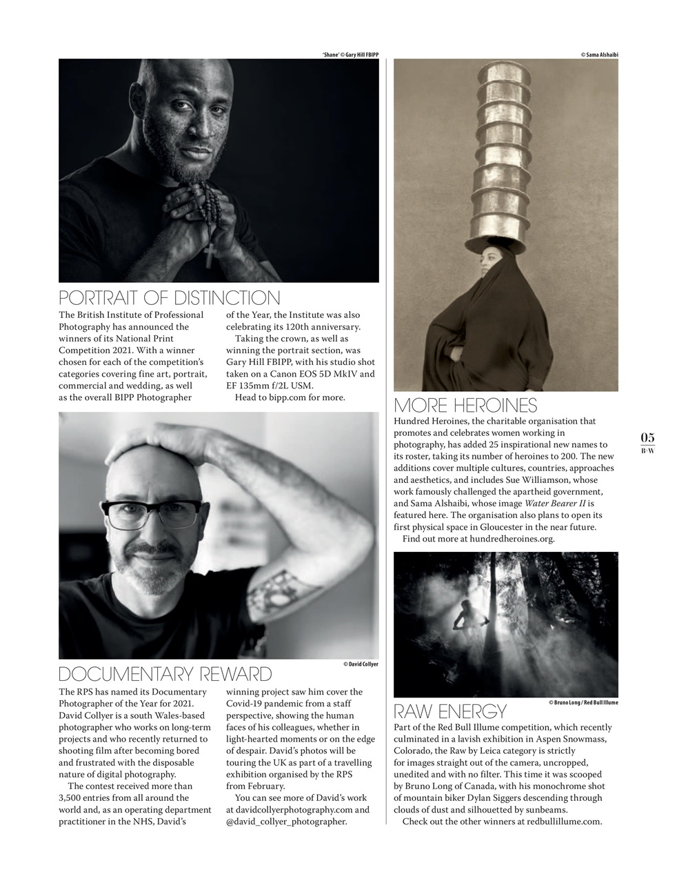 Black+White Photography Preview Pages