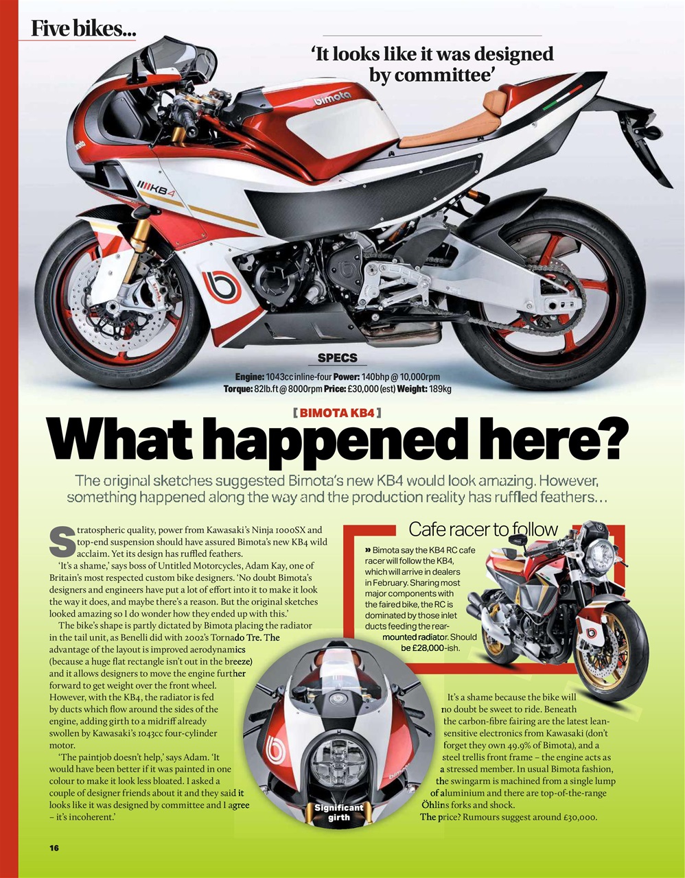 Bike Preview Pages