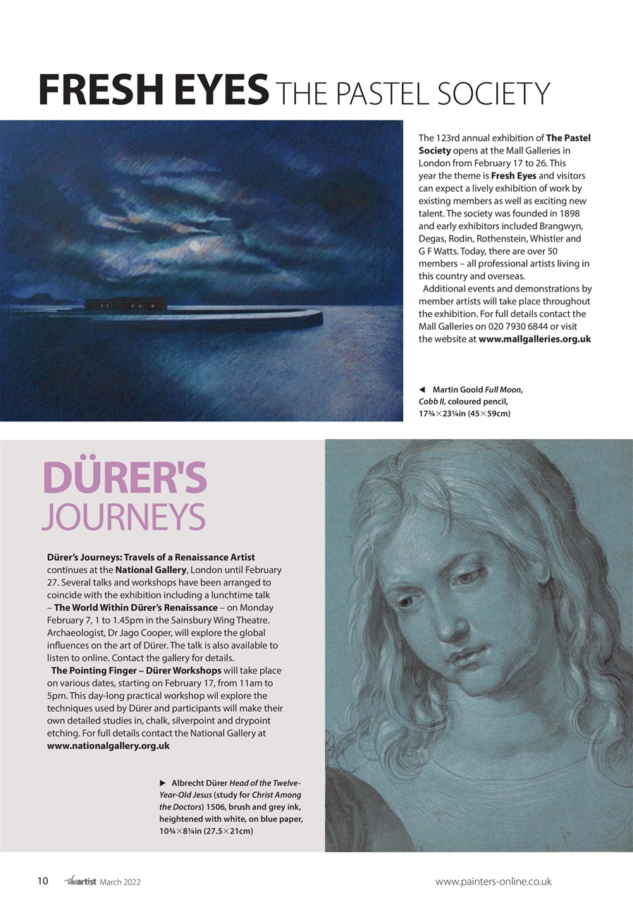 The Artist Preview Pages