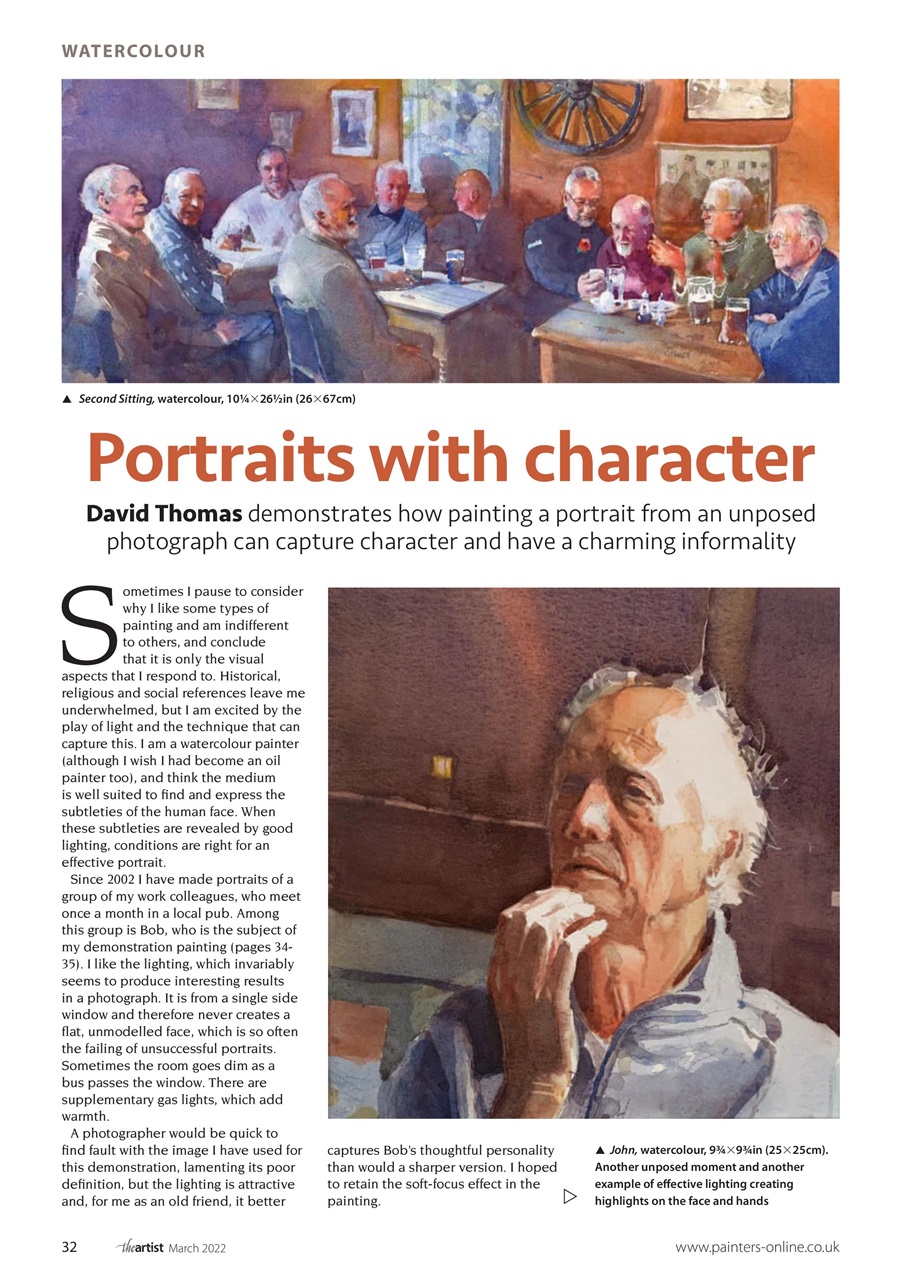 The Artist Preview Pages