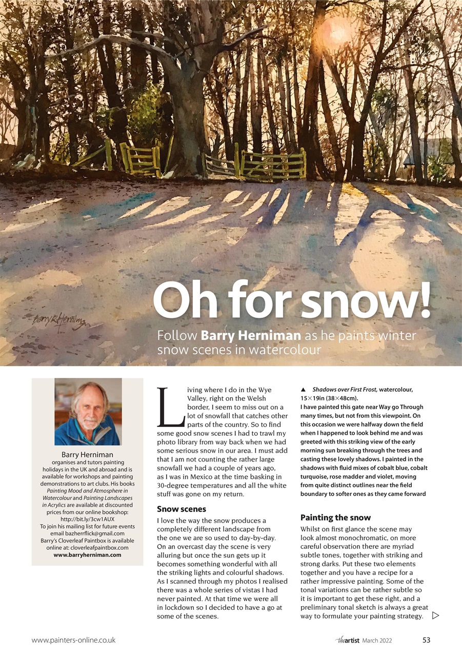 The Artist Preview Pages