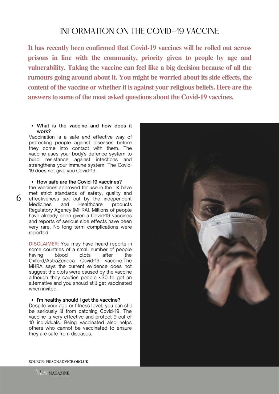 The View Magazine Preview Pages