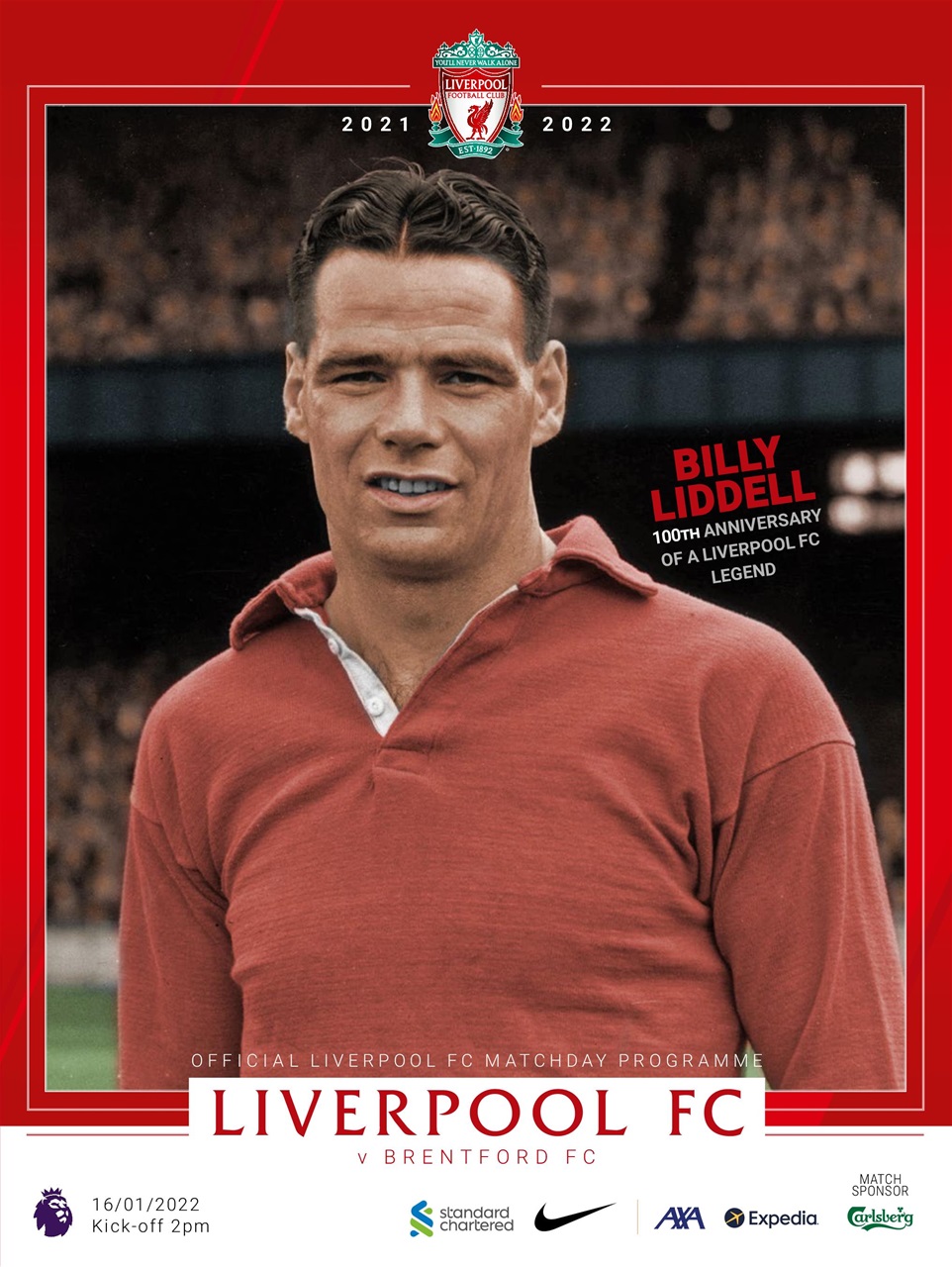 Liverpool FC Programmes Preview Pages