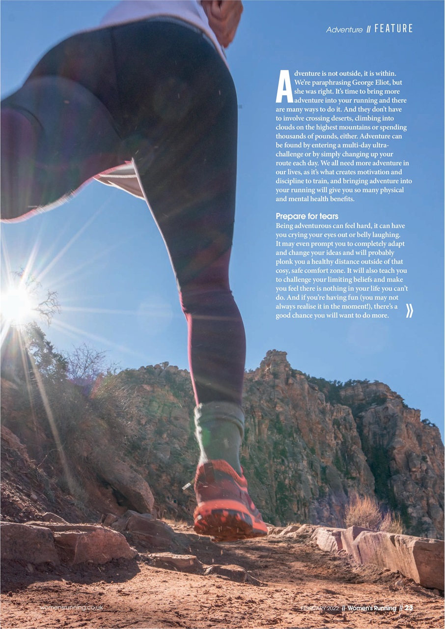 Women’s Running Preview Pages