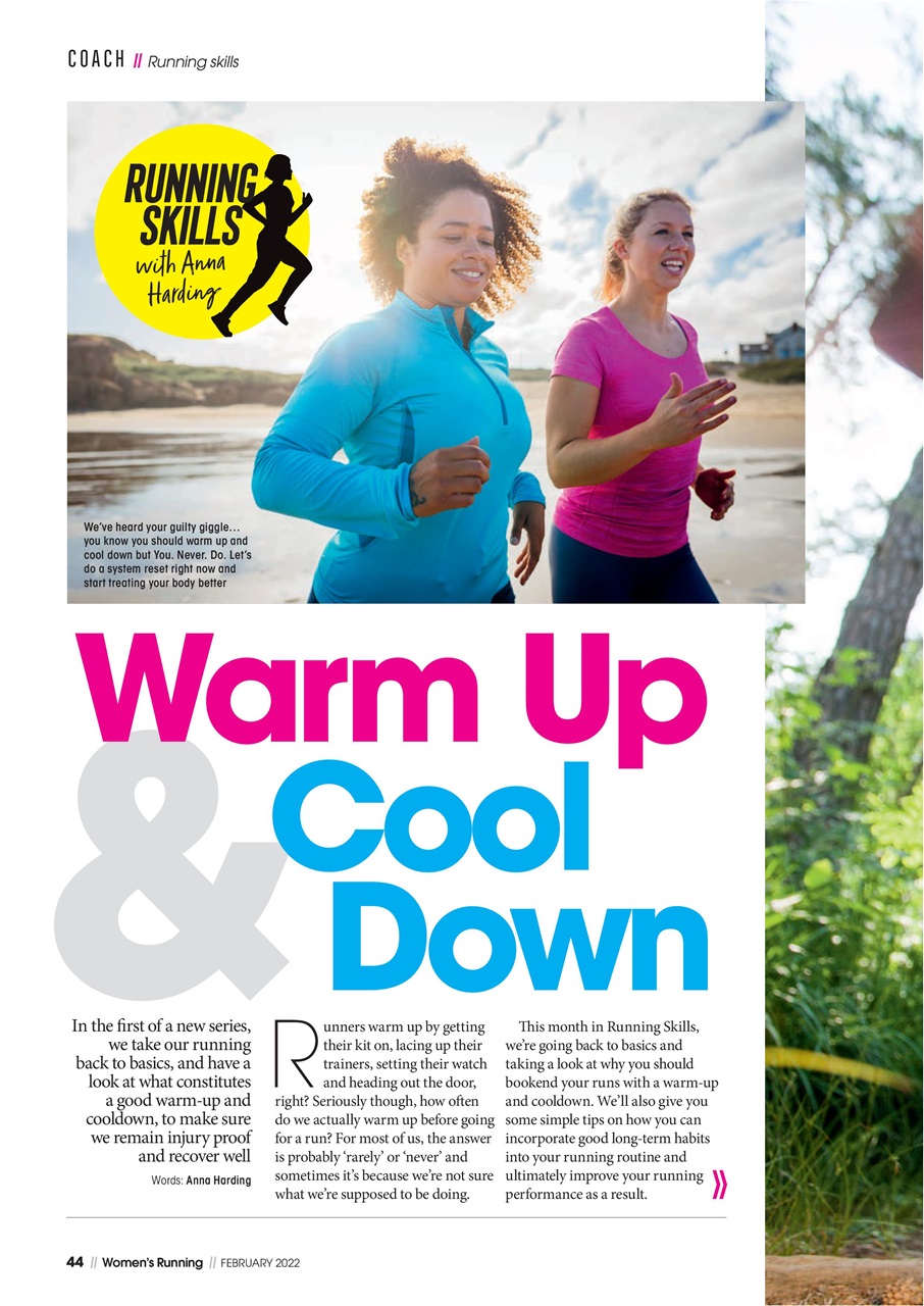 Women’s Running Preview Pages