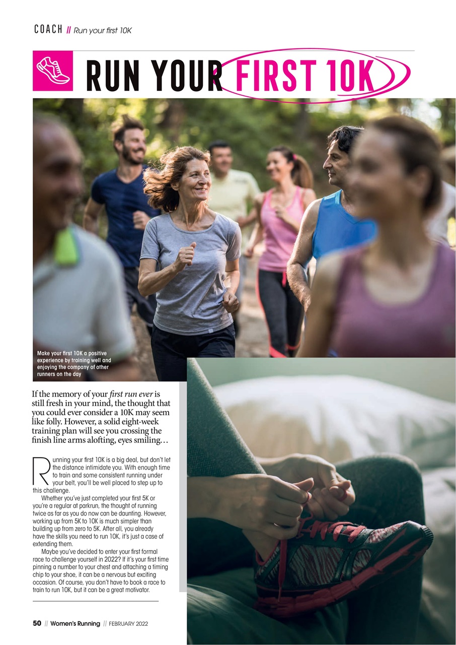 Women’s Running Preview Pages