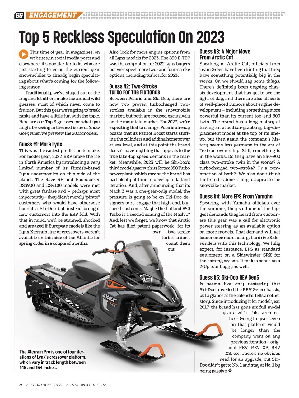 SnowGoer Preview Pages