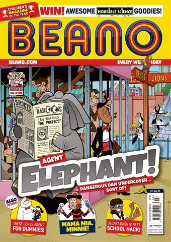Beano issue 22/01/2022