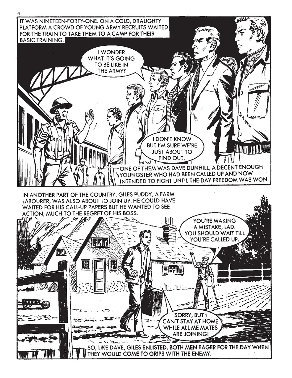 Commando Preview Pages