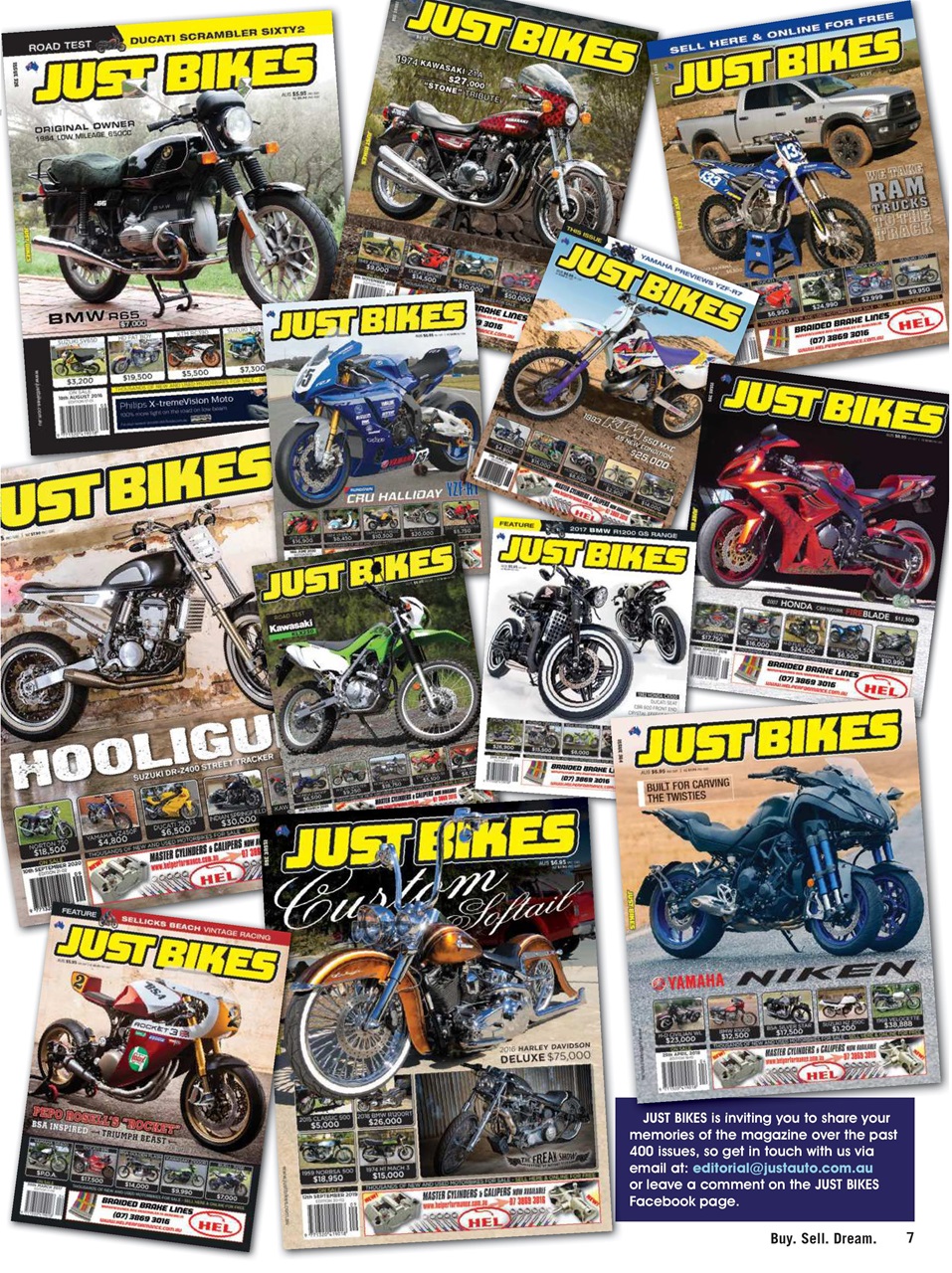 JUST BIKES Preview Pages