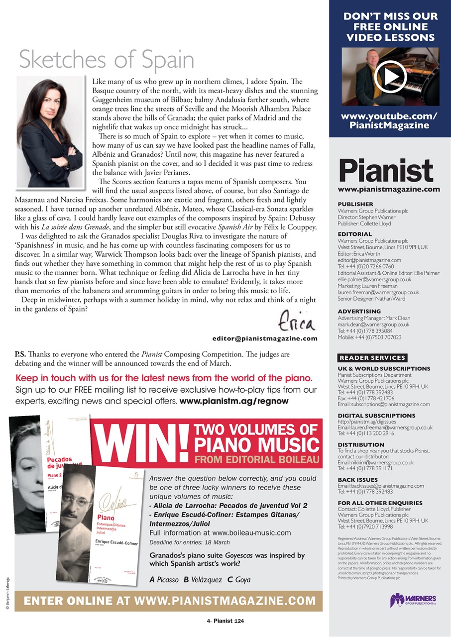 Pianist Preview Pages