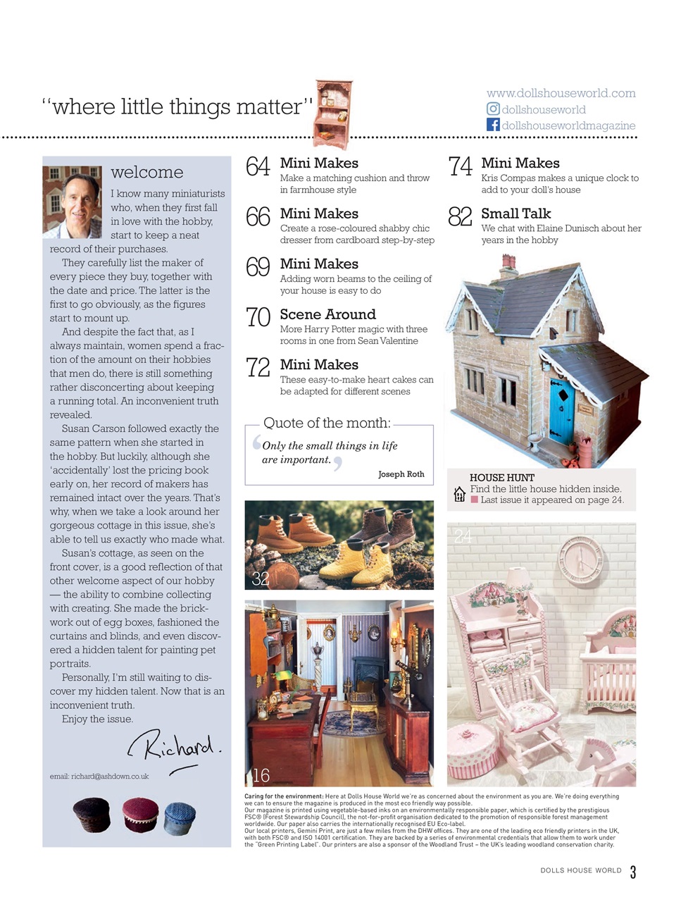 Dolls House World Preview Pages
