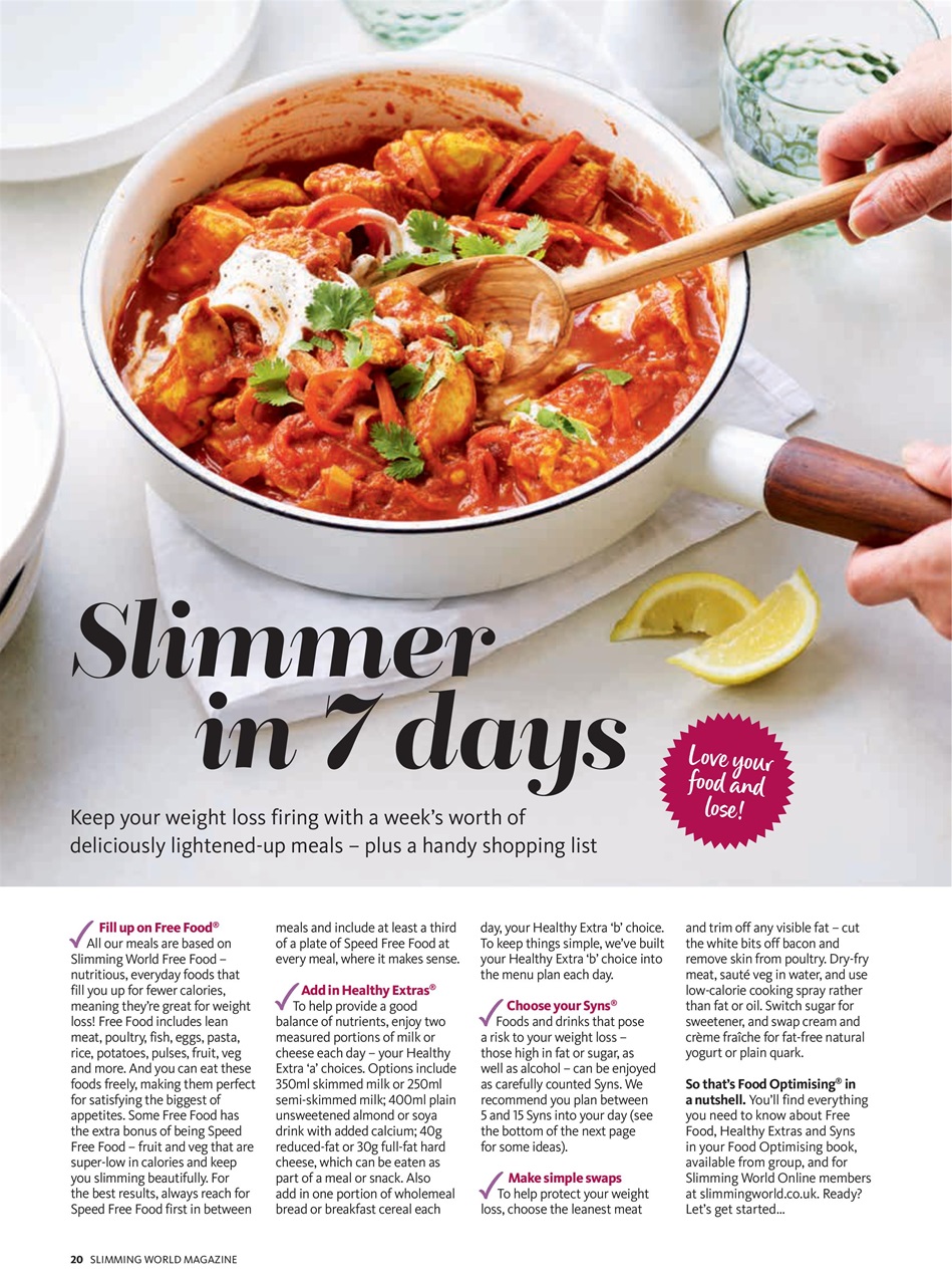 Slimming World Preview Pages