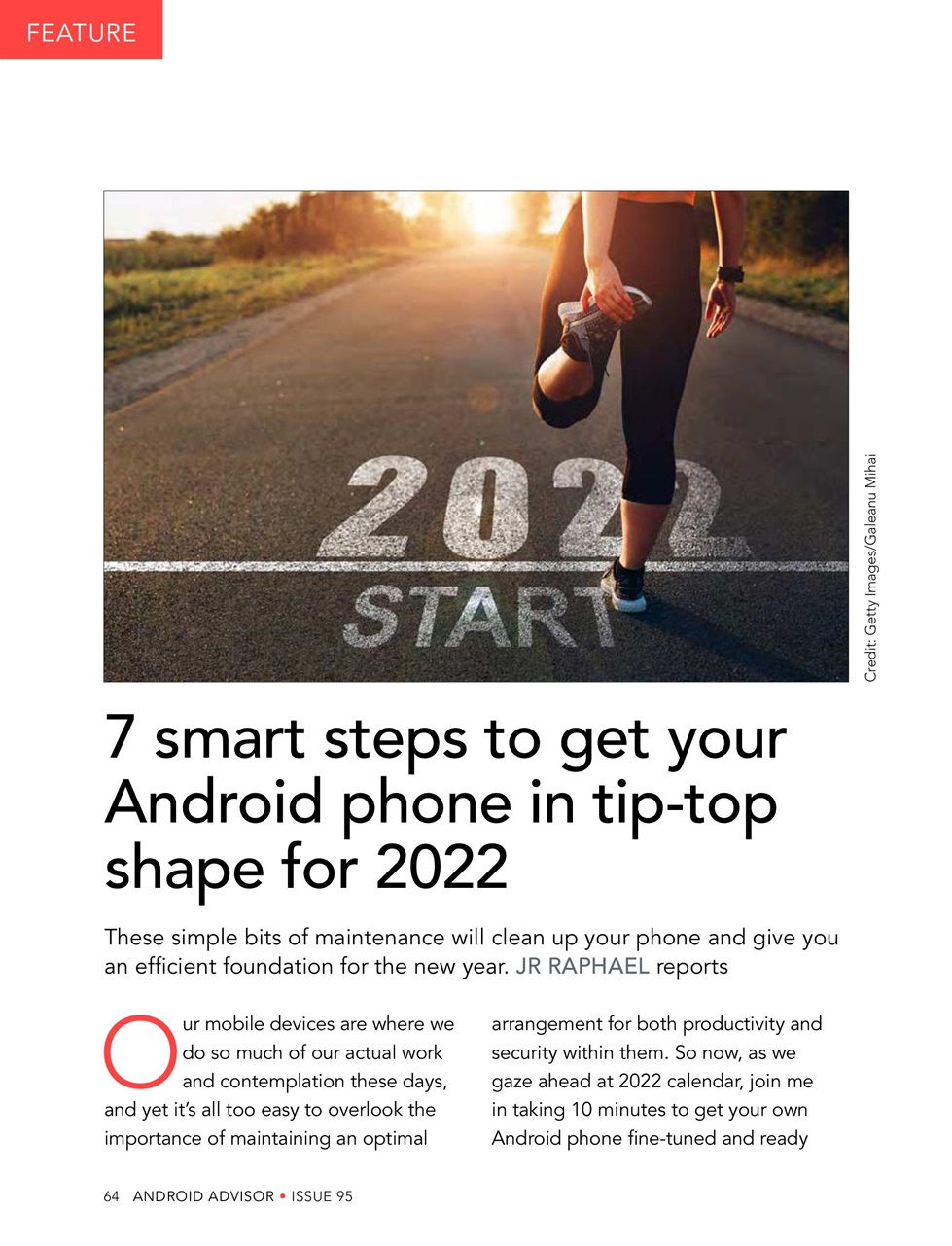 Android Advisor Preview Pages