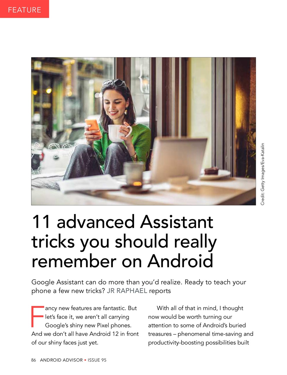 Android Advisor Preview Pages