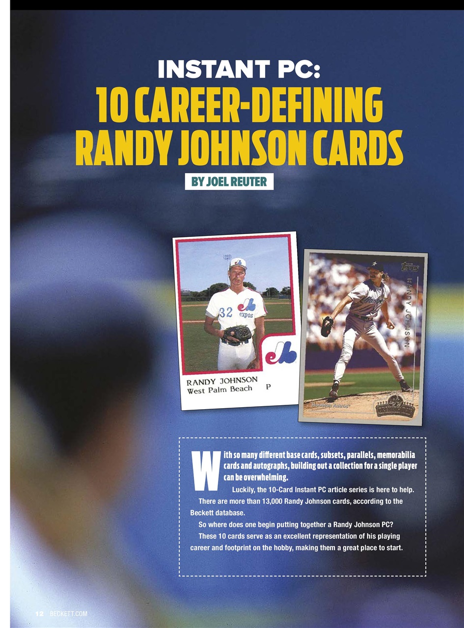 Beckett Baseball Magazine Preview Pages