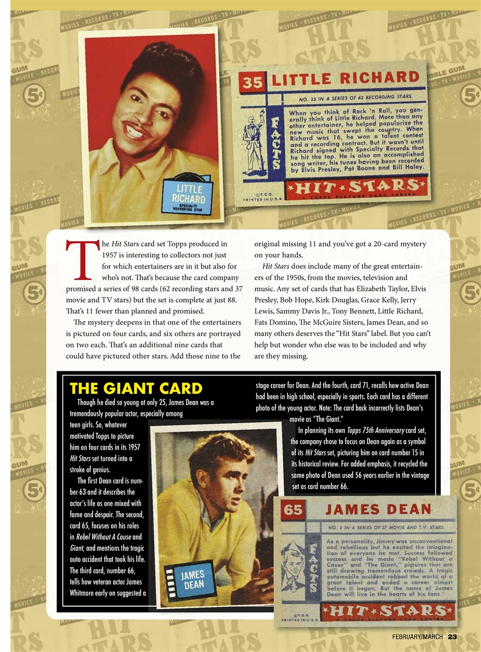 Non-Sport Update Magazine Preview Pages