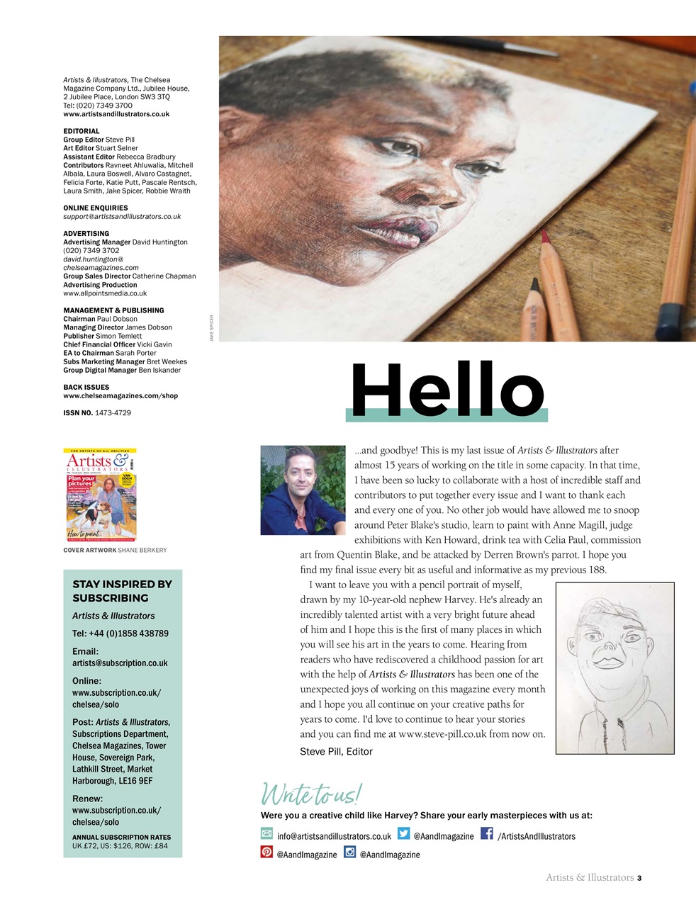 Artists & Illustrators Preview Pages