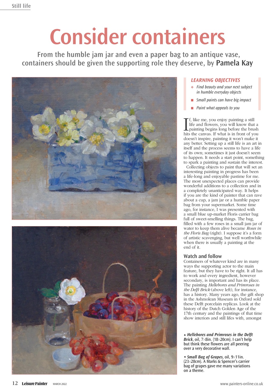 Leisure Painter & The Artist Preview Pages