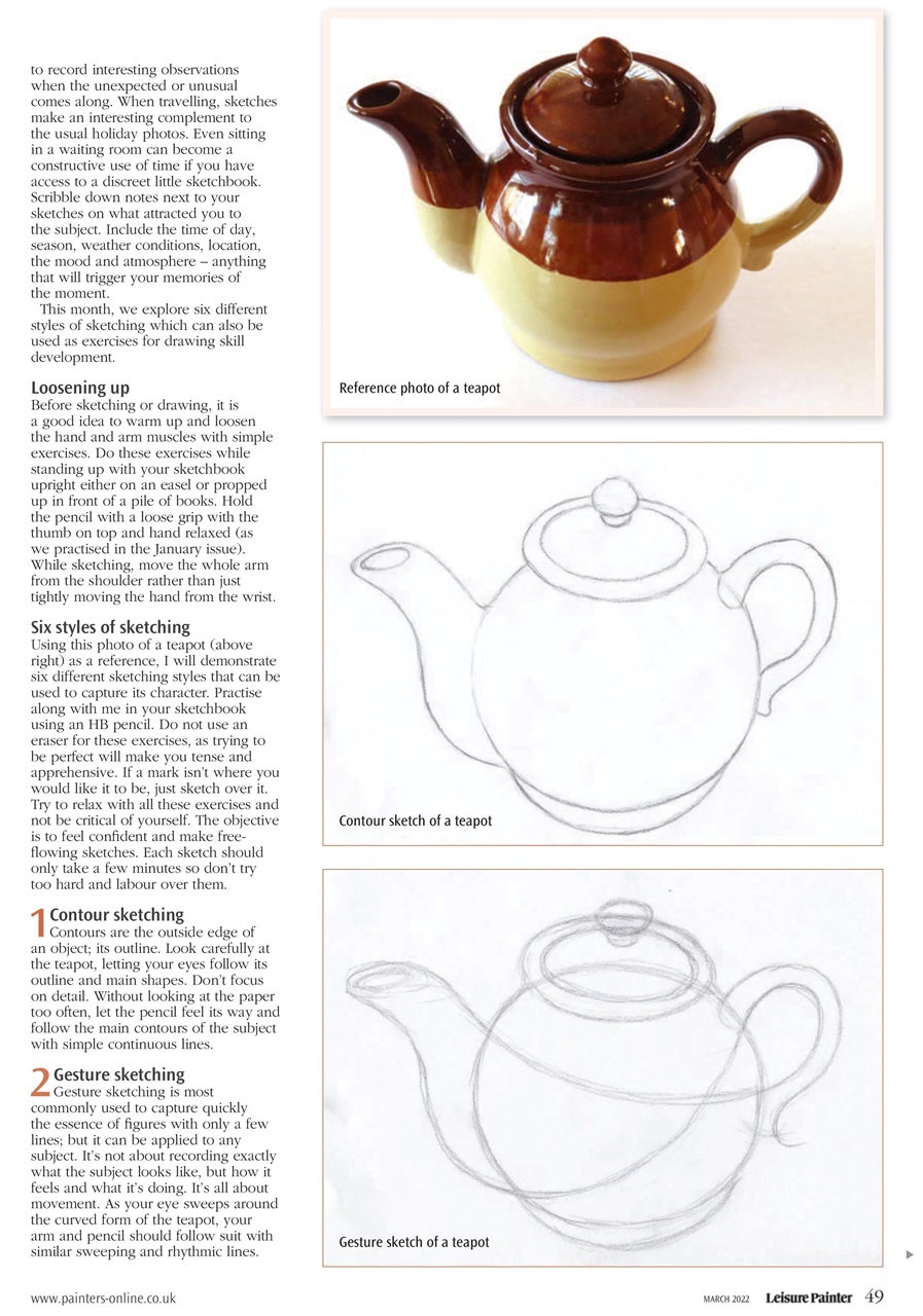 Leisure Painter & The Artist Preview Pages