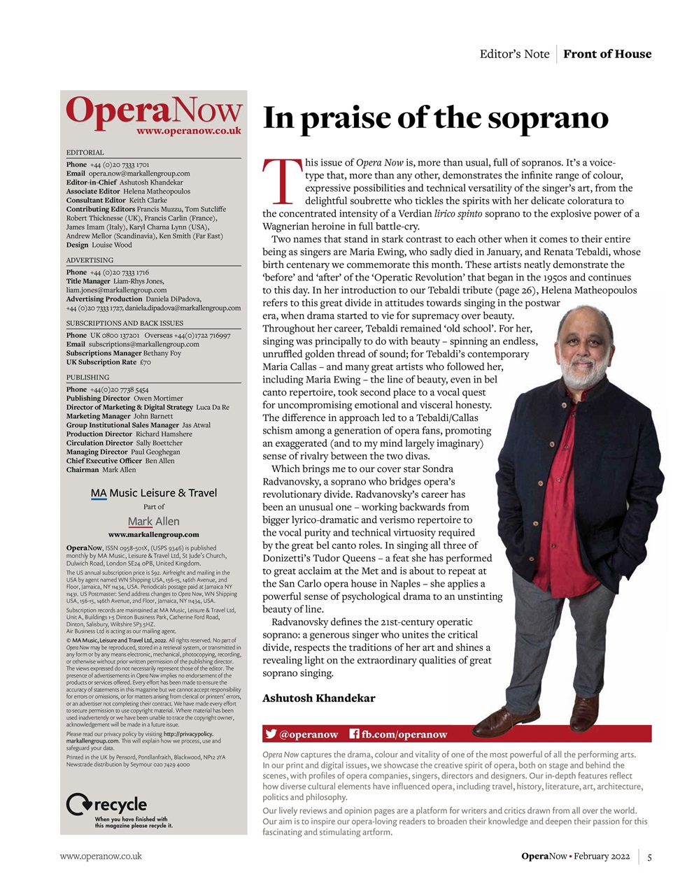 Opera Now Preview Pages