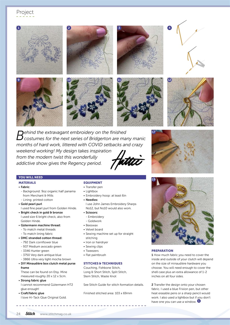 Stitch magazine Preview Pages