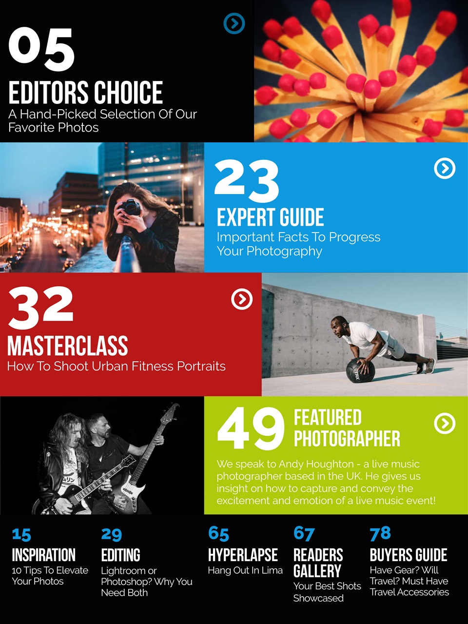 Photography Masterclass Magazine Preview Pages