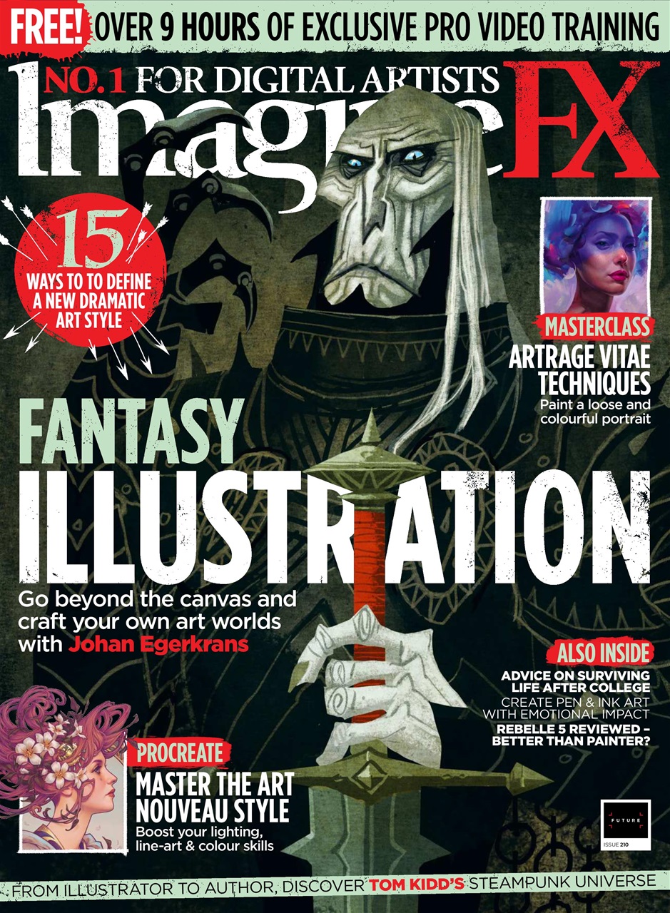 ImagineFX Preview Pages