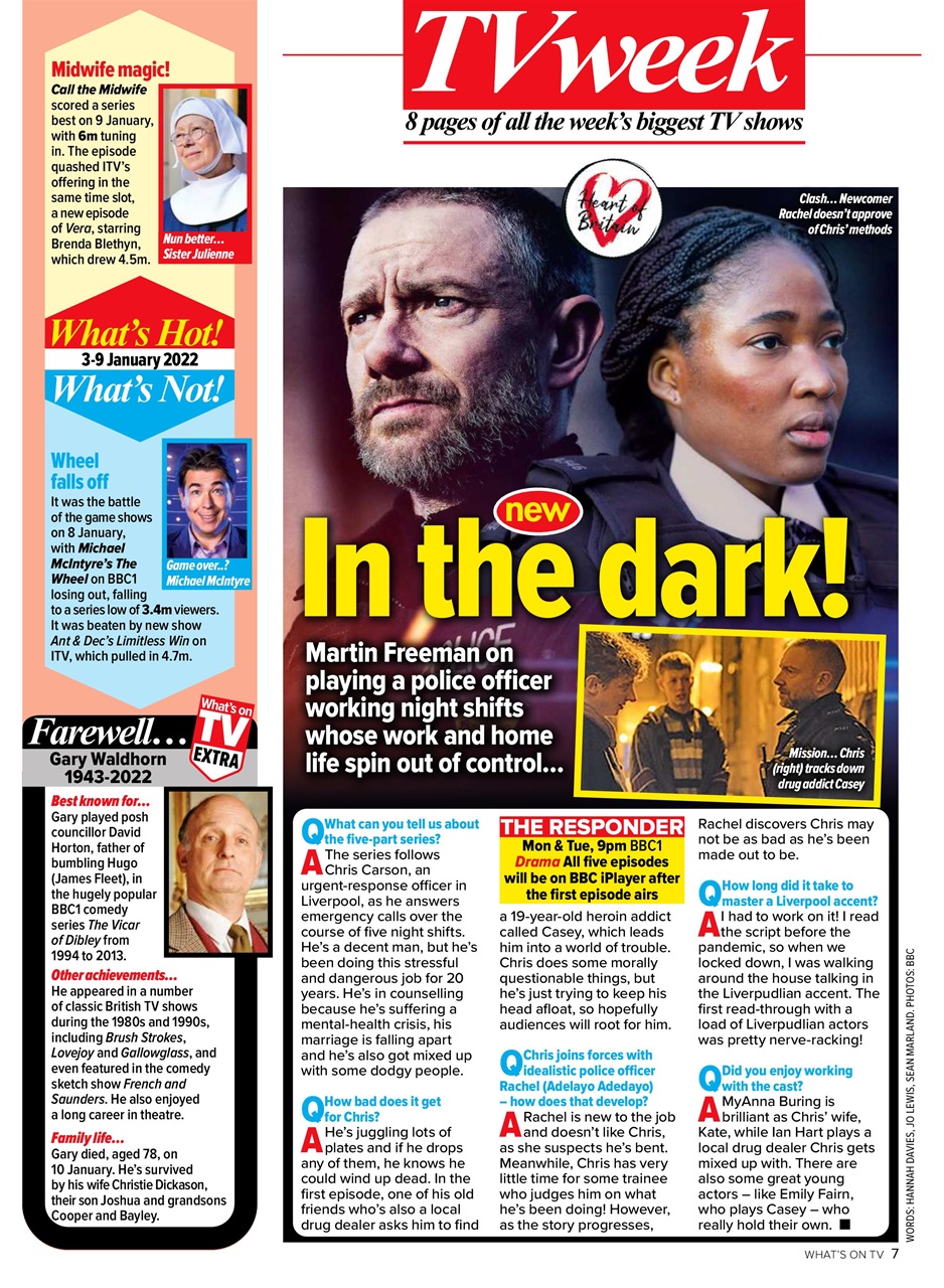 What's on TV Preview Pages