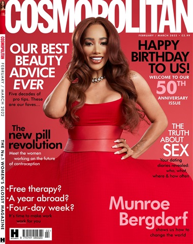 Cosmopolitan issue Feb /March 2022