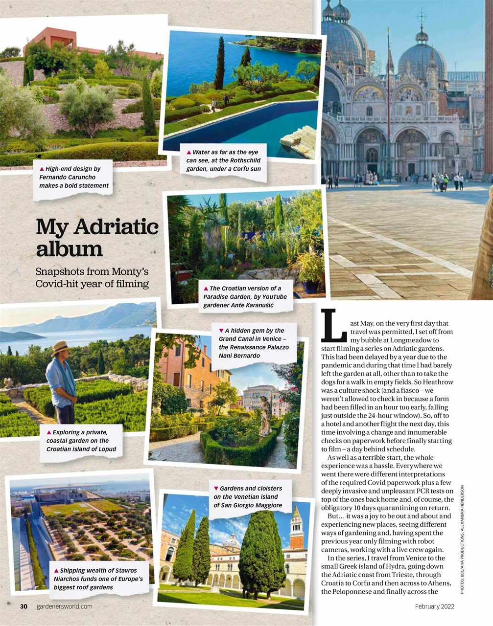 BBC Gardeners’ World Magazine Preview Pages