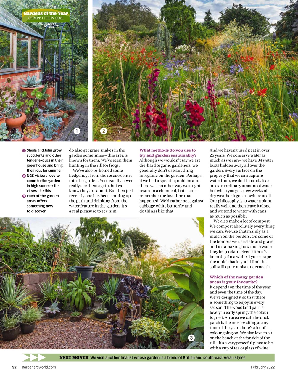 BBC Gardeners’ World Magazine Preview Pages