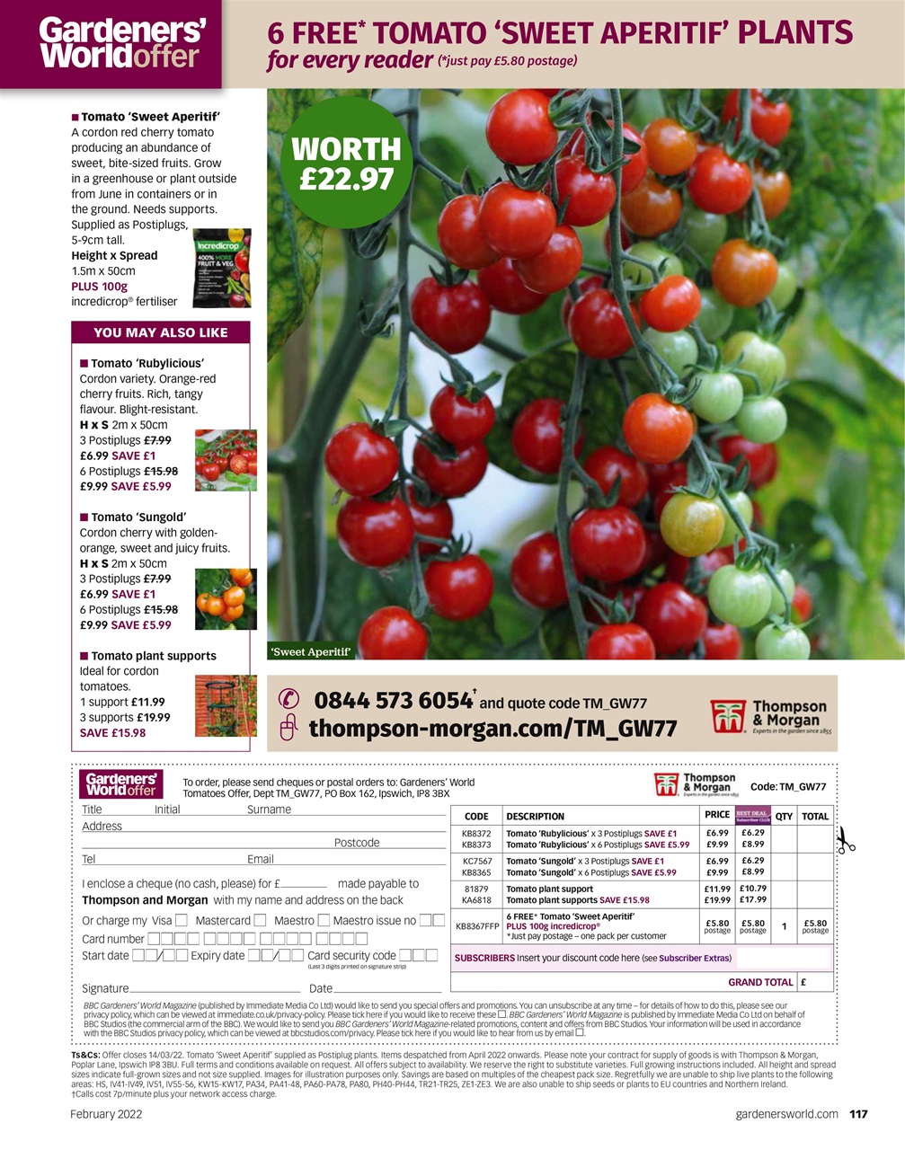 BBC Gardeners’ World Magazine Preview Pages