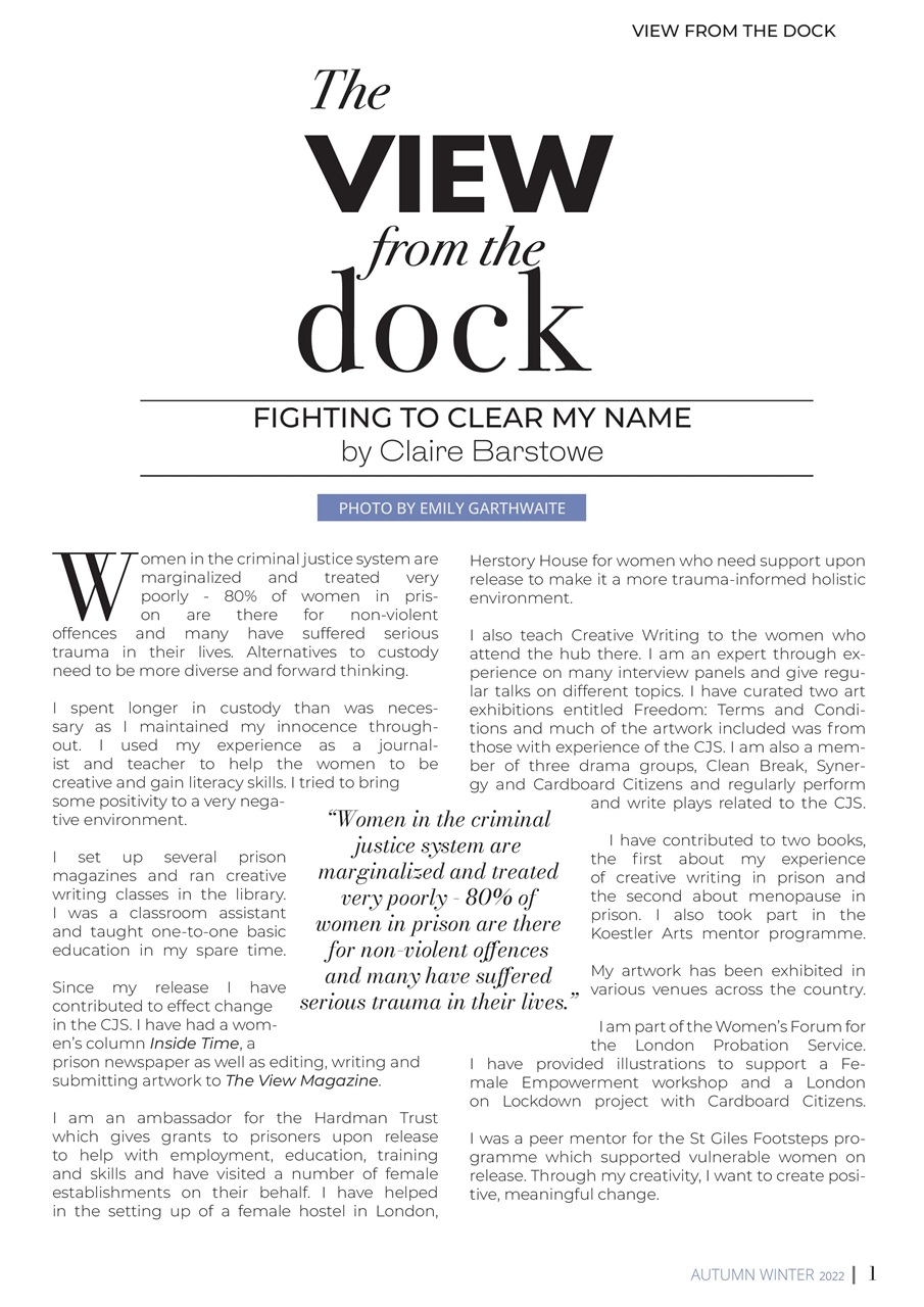 The View Magazine Preview Pages