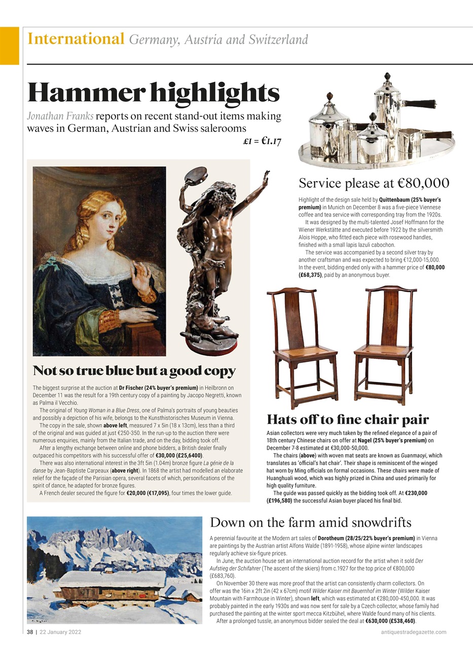 Antiques Trade Gazette Preview Pages
