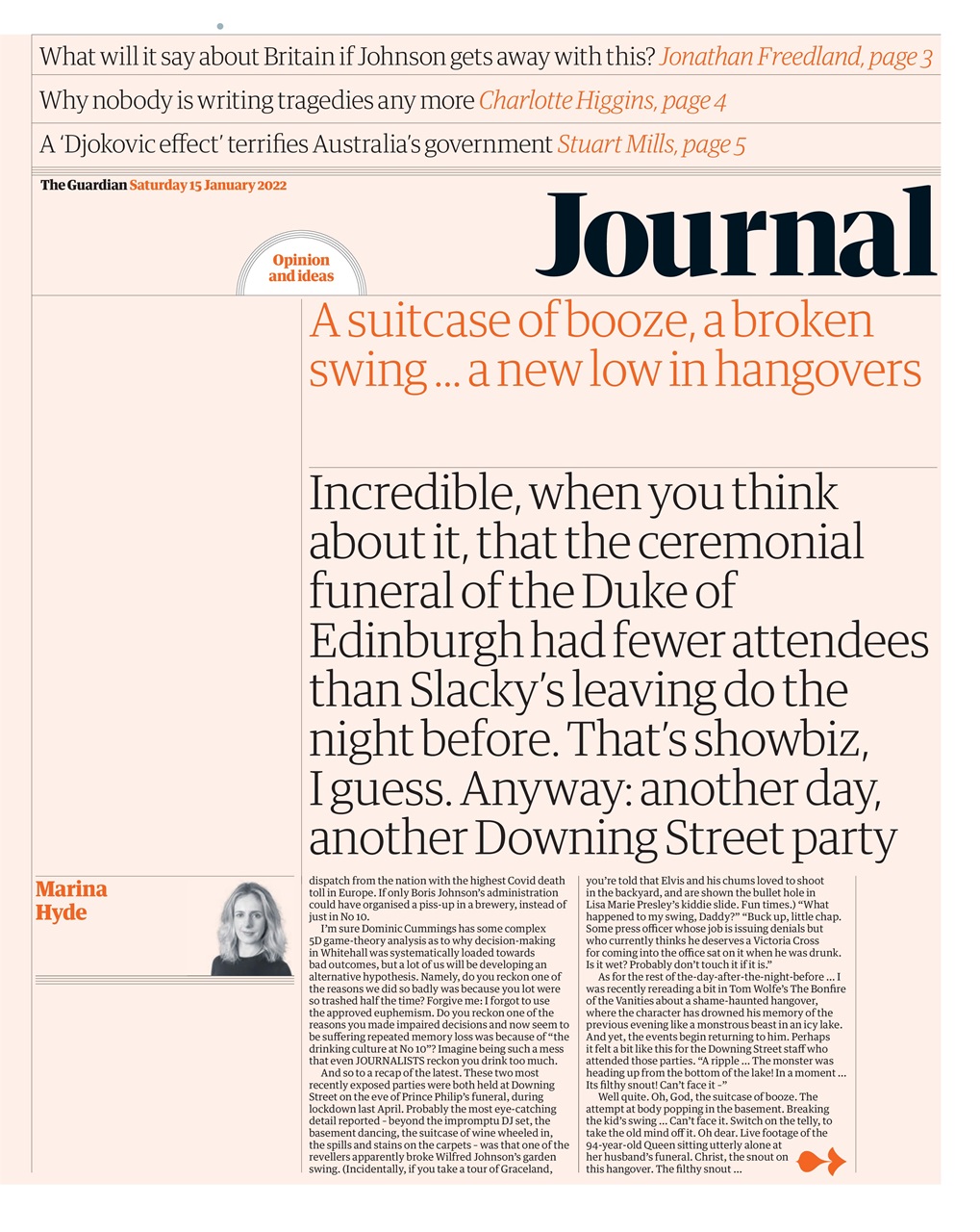 The Guardian Newspaper Preview Pages