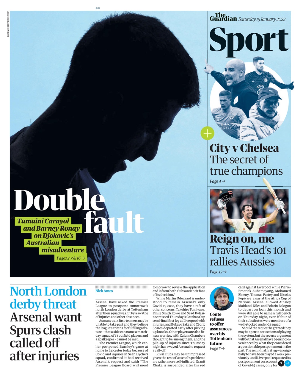 The Guardian Newspaper Preview Pages